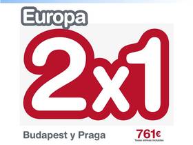 OFERTON 2X1 BUDAPEST Y PRAGA